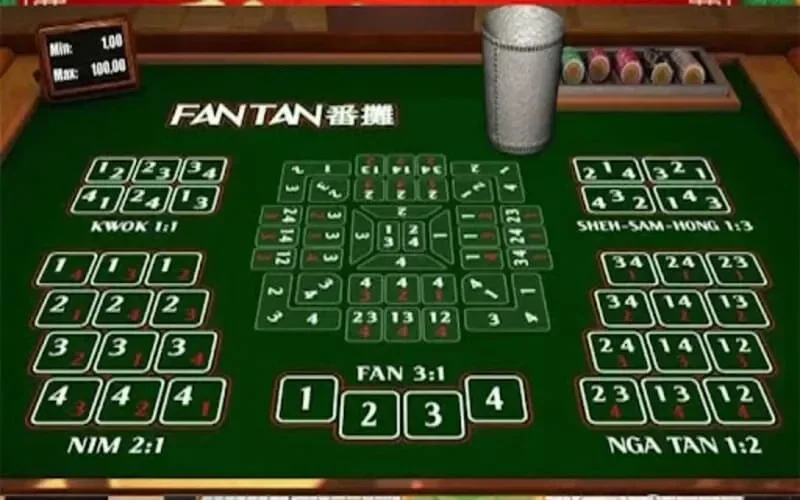 Hướng dẫn 5 bước tham gia casino Fantan của Mibet