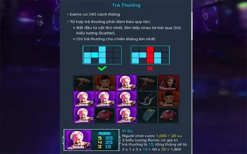 Trả thưởng game Alita